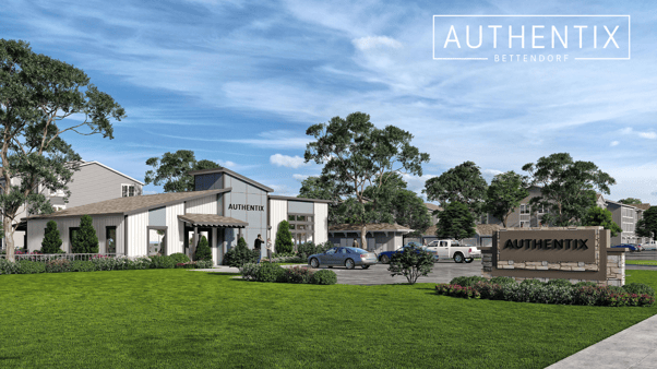 Authentix Bettendorf community rendering