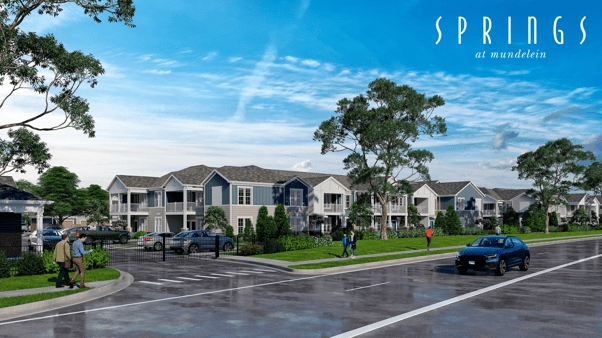 Springs at Mundelein community rendering